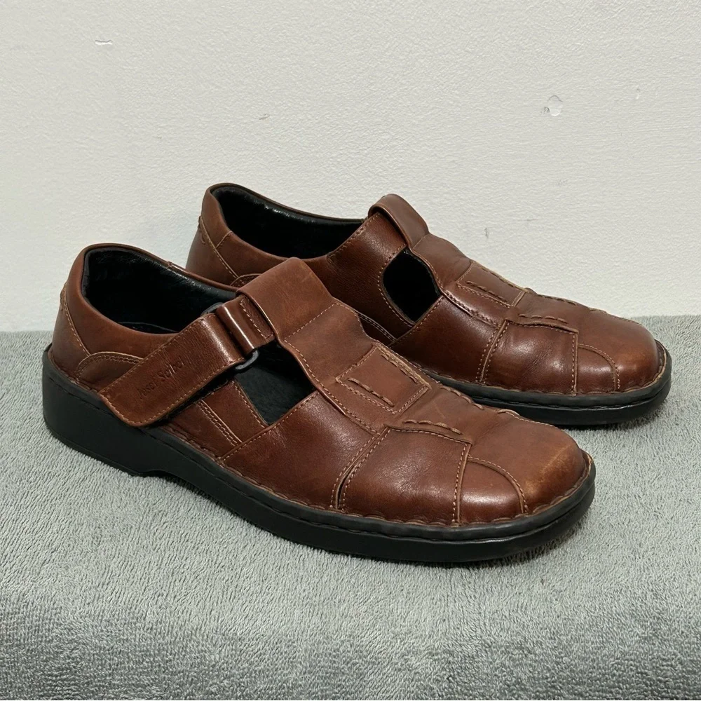 Josef Seibel Leather Fisherman Sandals